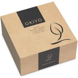 Okiyo Wani Wheat Straw & Bamboo Lunch Box Box